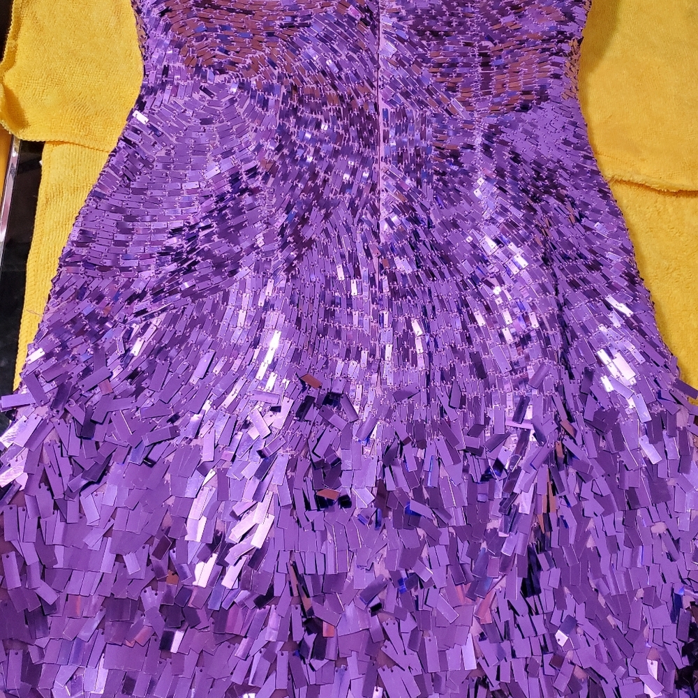 Evening home coming mini dress